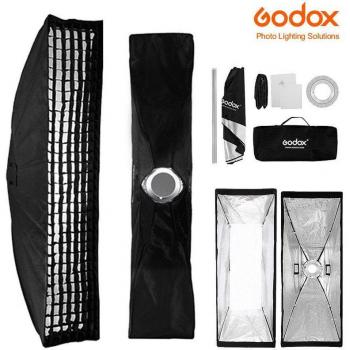 Godox 22x90cm Rectangle Bowens Mount Strip Softbox with Grid