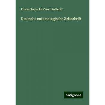 Deutsche entomologische Zeitschrift