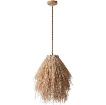 Ledkia lámpara colgante rattan manyoya