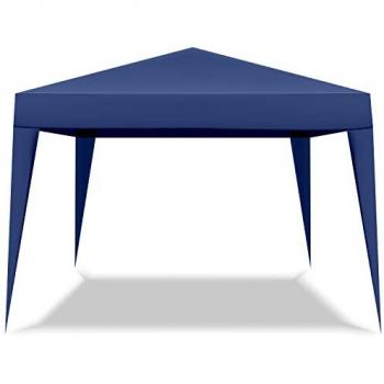 Cubierta azul para cenador de jardín 3x3 m
