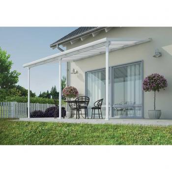 Palram Toit Couvert Terrasse 3x7m Blanc – By Canopia