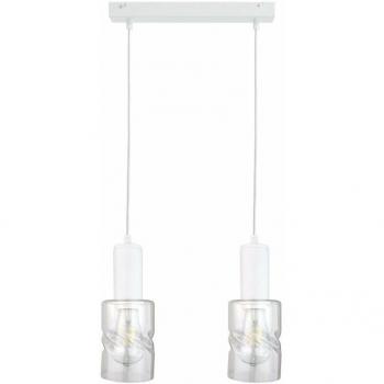 Lampada a Sospensione Keter 1553 Cross Bar 50 cm Bianco