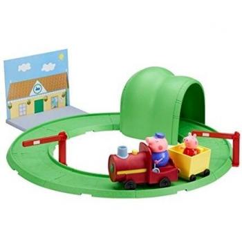 Pacchetto Treno & Binario Peppa Pig del Nonno con suoni