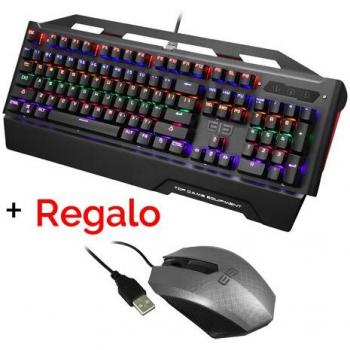 Teclado gaming mecánico Elephone Game 2 colores