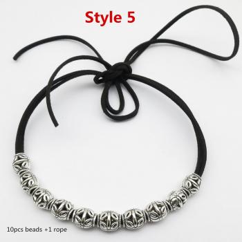 5pcs Small Skull Hair Braid Accessories