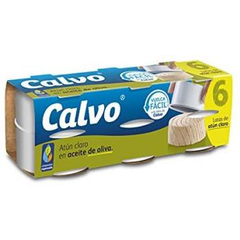 Atún Calvo en Aceite de Oliva 6 Latas de 52 g