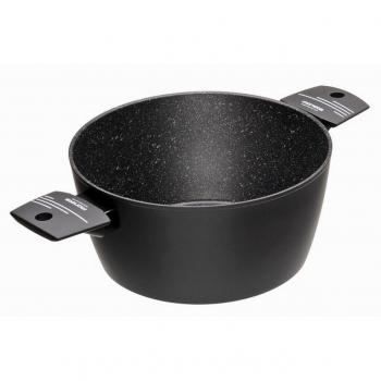 Casseruola Antiaderente Induzione 20 cm Moneta Zeus Effetto Pietra