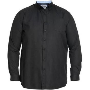 Camisa de Manga Larga Kingsize Azul Oscuro para Hombre D555
