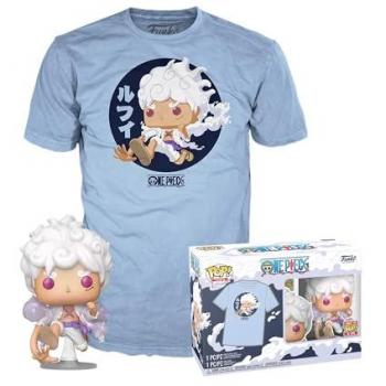 Figurine Funko Pop One Piece Luffy Gear 5 + Tee