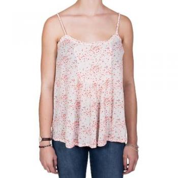 Teddy Smith Top Unicorno Senza Maniche Dots Tyane Pink M