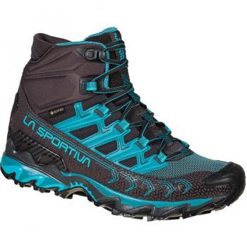 La Sportiva Ultra Raptor II Mid GTX Women's Boots, Size 38, Color: Carbon/Topaz