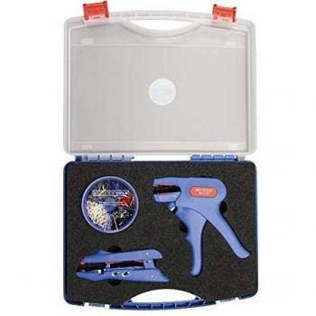 Abisolierwerkzeug Profi-Crimp Set Crimp-Set mit Aderendhülsen 1Stck WEICON