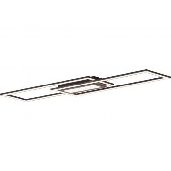 Spring Lighting Asmin Black Ceiling Light 100x18