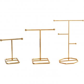 Soporte de Joyería de Metal para el Hogar