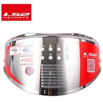 Visor de arcoíris con lente ahumada y anti-niebla para casco LS2 Valiant, modelo FF399