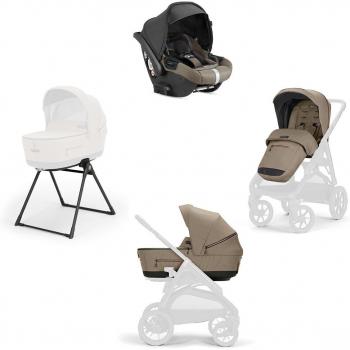 Sistema de Paseo Inglesina Aptica XT Darwin Recline Tuareg Beige