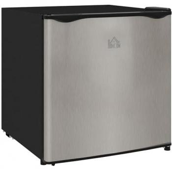 HOMCOM 35L Compact Tabletop Freezer – Silver Tone