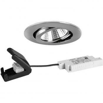 Brumberg BB03 Recessed Chrome Junction Box with LED Spotlight