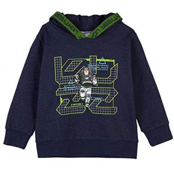 Buzo con capucha azul Buzz Lightyear para niños