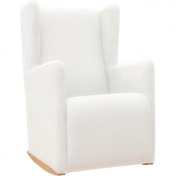 Mecedora Sophie Polipiel Blanco/Waterwood