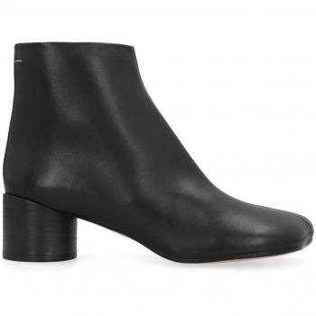 MM6 Maison Margiela Heeled Boots Black Size 4 UK