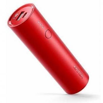 Anker PowerCore 5000mAh Externer Akku Powerbank Rot