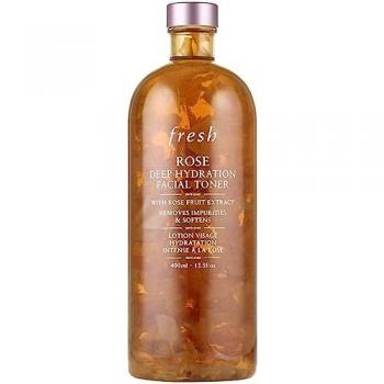 Fresh Rose Deep Hydration Facial Toner moisturising toner from rose 400 ml