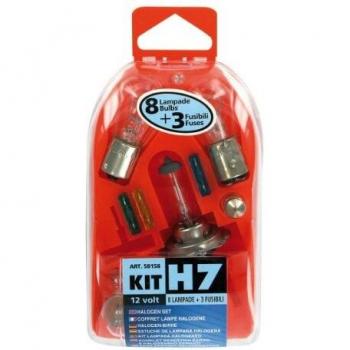 TCP Headlight Bulb Kit, 11-Piece H7 LED with Extra Fuses (4258158)