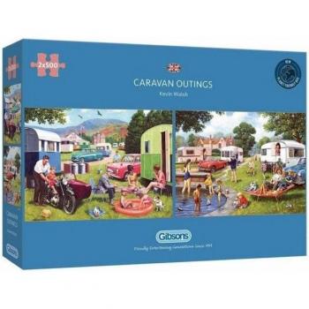 Caravan Outings Two-Packs, Each with 500 Pieces