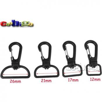 Plastic Snap Hooks for Webbing and Keychains