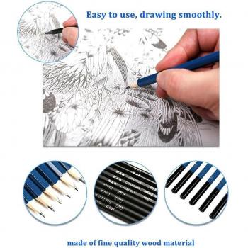 Pack de crayons à dessin 60 pièces