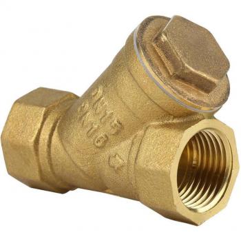 1/2 DN15 Female Y-Type Brass Strainer for Plumbing Applications