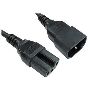 Cables Direct 1m C14 to C15 Power Cable