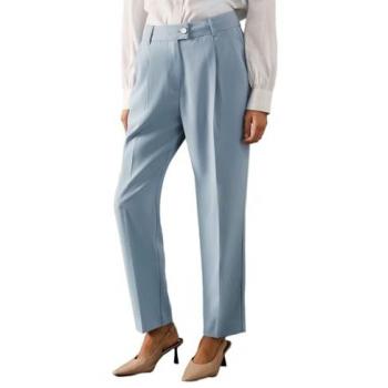 Horn‑Button Tapered Leggings (Women)