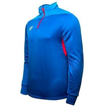 Half-Zip Herren-Sweatshirt Umbro Core Training in Blau