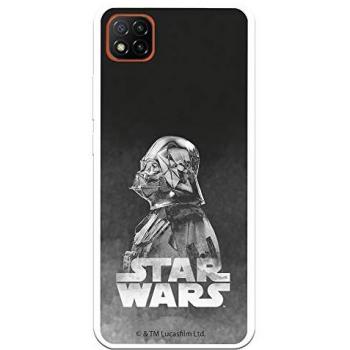 Funda Protectora Star Wars Darth Vader para Redmi 9C Fondo Negro