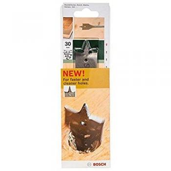 Bosch 2609255343 Mecca per legno 30 mm Lunghezza totale 152 mm Alberino cilindrico 1 pz