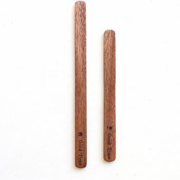 Stir stick en bois d'acacia, fait main pour thé et café