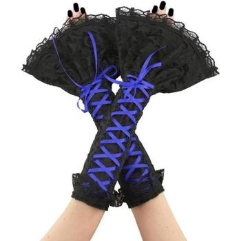 Retro Lolita Gothic Arm Warmer Gloves for Women