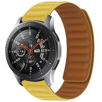 Bracelet Jaune en Silicone Souple pour Honor Magic Watch et GS3
