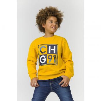 Sudadera Infantil Charanga con Dibujo Amarillo