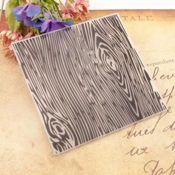 Embossed Tree & Flower Paper Craft Folder
