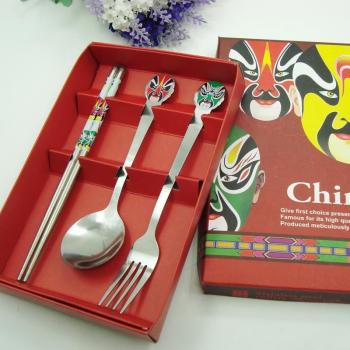 Peking Opera 3-Piece Cutlery Set