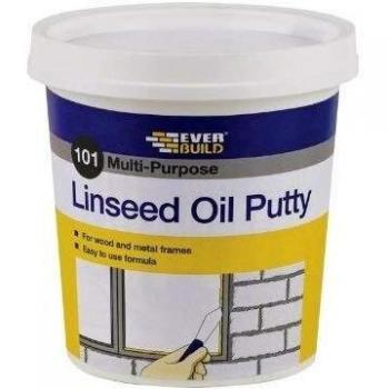 Everbuild Sika EVBMPPN5KG 101 Multi-Purpose Linseed Oil Putty Natural 5kg