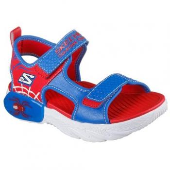 Sandalia Juvenil Skechers Creature Splash Azul