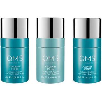 QMS Medicosmetics Kernsystem Collagen + Exfoliant Medium Set 3 x 30 ml