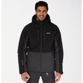 Regatta Herren Winterjacke Highton Str III RMP344 Schwarz Regular Fit Größe M