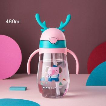 Children's Leakproof Sippy Cup with Straw