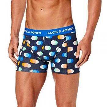 Jack & Jones JACDOTS Boxer de Bain, Multicolore (Victoria Blue)