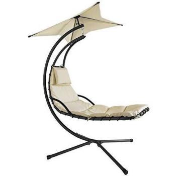 Sonnensegel-Hängesessel SoBuy OGS39-MI in Beige